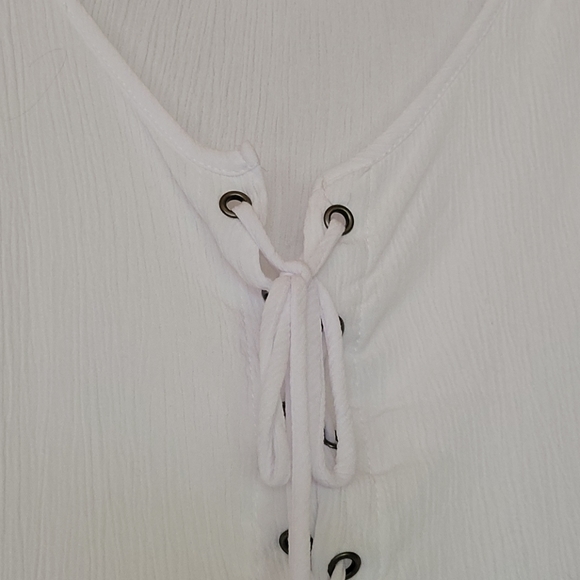 Sheer White top - Picture 3 of 6